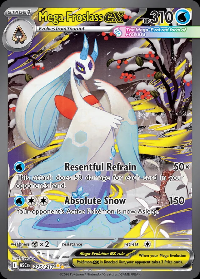 Ascended Heroes Mega Froslass ex #275/217